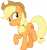 Size: 3000x3191 | Tagged: safe, artist:cloudy glow, applejack, earth pony, pony, buckball season, g4, .ai available, cute, female, freckles, full body, high res, hooves, jackabetes, mare, raised hoof, raised leg, simple background, smiling, solo, standing on two hooves, tail, transparent background, vector