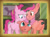 Size: 1754x1301 | Tagged: safe, artist:ace play, pinkie pie, oc, oc:ace play, earth pony, pony, g4, alternate hairstyle, canon x oc, colt, earth pony oc, facial hair, family, female, foal, goatee, hair tie, male, mare, offspring, parent:oc:ace play, parent:pinkie pie, parents:canon x oc, parents:pinkieplay, picture frame, pinkieplay, ponytail, shipping, smiling, snuggling, stallion, straight, trio