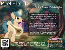 Size: 792x612 | Tagged: safe, artist:harmonize entertainment, oc, g1, g4, equestrian tales, lute, male, paradise estate, promotional art, reference sheet, solo, tall tale