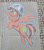 Size: 1422x1601 | Tagged: safe, alternate version, artist:malte279, oc, oc only, oc:leafhelm, pegasus, pony, galacon, chalk, chalk drawing, clothes, galacon 2022, helmet, solo, traditional art, wings