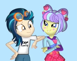 Size: 720x574 | Tagged: safe, artist:suzanflour508, indigo zap, supernova zap, human, equestria girls, equestria girls specials, g4, my little pony equestria girls: better together, my little pony equestria girls: sunset's backstage pass, female, siblings, sisters, zap family