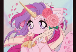 Size: 5830x4000 | Tagged: safe, artist:xsatanielx, princess cadance, alicorn, pony, g4, absurd resolution, advertisement, anime, anime style, commission, female, mare, your character here