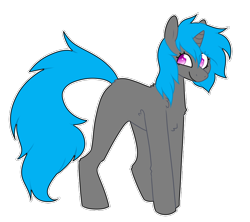 Size: 900x800 | Tagged: safe, artist:puppie, oc, oc only, oc:trinity dusk, pony, unicorn, simple background, solo, transparent background