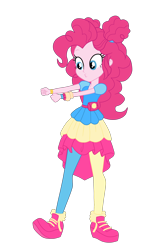 Size: 2500x3801 | Tagged: safe, artist:gmaplay, pinkie pie, human, equestria girls, equestria girls specials, g4, my little pony equestria girls: better together, my little pony equestria girls: sunset's backstage pass, high res, simple background, solo, transparent background