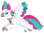 Size: 2826x2100 | Tagged: safe, artist:supahdonarudo, zipp storm, classical hippogriff, hippogriff, g5, classical hippogriffied, flying, high res, hippogriffied, jewelry, necklace, simple background, species swap, transparent background, zippogriff