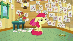 Size: 1280x720 | Tagged: safe, edit, edited screencap, screencap, apple bloom, scootaloo, sweetie belle, earth pony, pony, g4, absurd file size, animated, cutie mark crusaders, hasbro, out on my own, pmv, remix, song, sound, spoilers for another series, webm