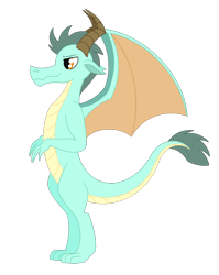 Size: 1469x1850 | Tagged: safe, artist:dyonys, oc, oc only, oc:thorn, dragon, male, simple background, transparent background