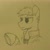 Size: 2048x2048 | Tagged: safe, artist:selenophile, pony, high res, jack o'neill, ponified, solo, stargate, traditional art