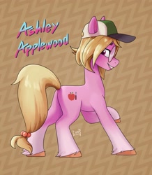 Size: 2480x2850 | Tagged: safe, artist:pwnagespartan, oc, oc only, oc:ashley applewood, earth pony, pony, butt, high res, plot, solo
