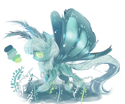 Size: 3000x2500 | Tagged: safe, artist:aquagalaxy, oc, oc only, moth, mothpony, original species, pony, adoptable, high res, simple background, solo, watermark, white background