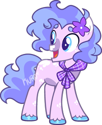 Size: 1197x1474 | Tagged: safe, artist:kurosawakuro, oc, earth pony, pony, base used, magical lesbian spawn, male, offspring, parent:lily longsocks, parent:petunia paleo, simple background, solo, teenager, transparent background