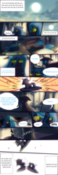 Size: 2000x6000 | Tagged: safe, artist:aquagalaxy, queen chrysalis, oc, changeling, changeling queen, pony, g4, changeling queen oc, comic, female, high res