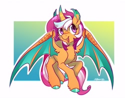 Size: 4096x3220 | Tagged: safe, artist:opalacorn, oc, oc only, dracony, dragon, hybrid, pony, solo