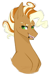 Size: 1132x1680 | Tagged: safe, artist:purplegrim40, oc, oc only, earth pony, pony, earth pony oc, male, simple background, smiling, solo, stallion, transparent background