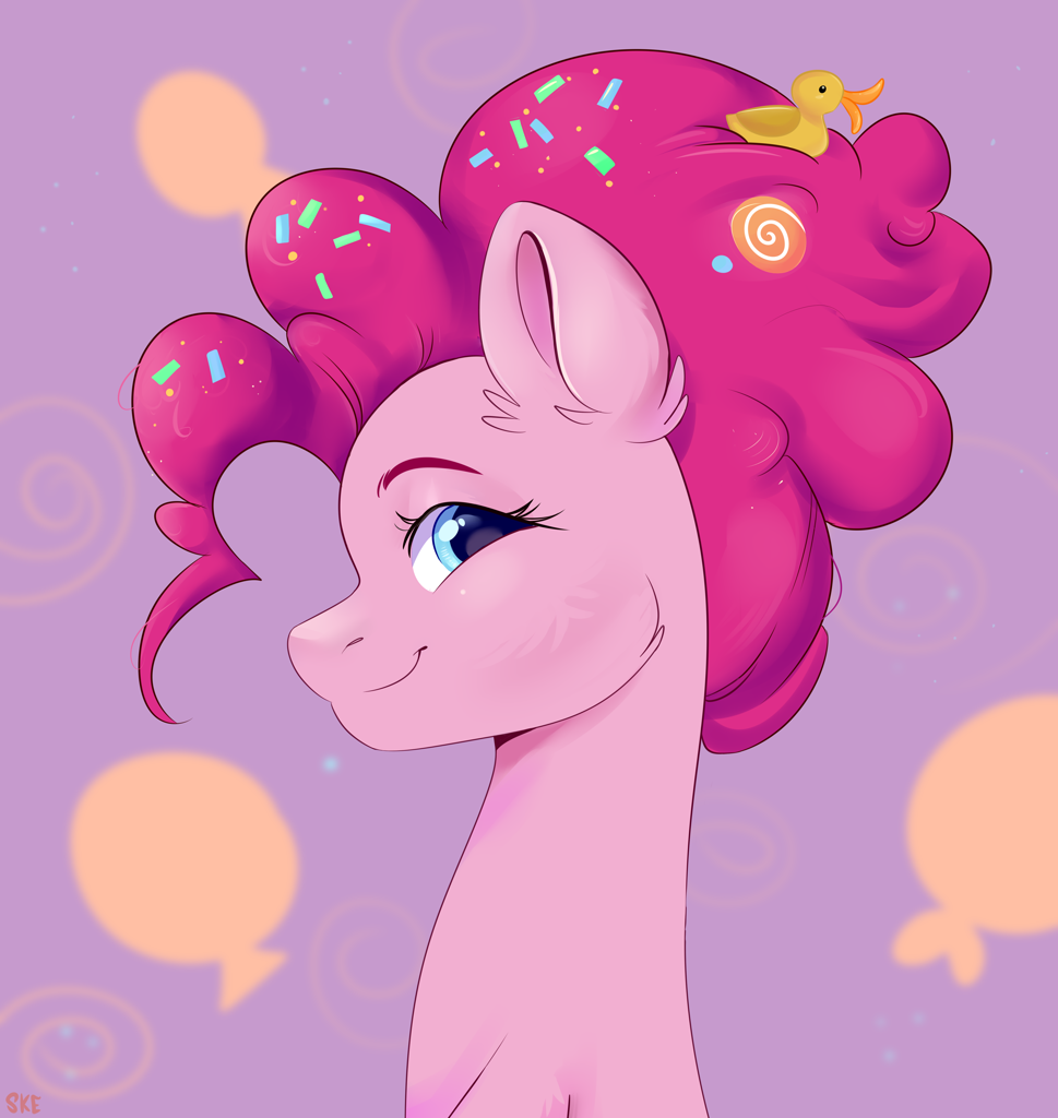 Safe Artist Ske Pinkie Pie Earth Pony Pony G Older