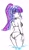 Size: 957x1639 | Tagged: source needed, safe, artist:elgatosabio, sci-twi, twilight sparkle, human, equestria girls, g4, ass, bikini, butt, clothes, female, looking at you, looking back, looking back at you, sci-twibutt, solo, swimsuit