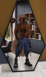 Size: 2751x4510 | Tagged: safe, artist:dogs, derpibooru exclusive, oc, anthro, cellphone, collage, male, mirror, phone, photoshop, scenery, selfie, smartphone