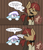 Size: 3000x3500 | Tagged: safe, artist:grandfinaleart, oc, oc only, oc:lavender swirl, oc:whiskey shot, pegasus, pony, unicorn, ashes town, fallout equestria, 2 panel comic, alcohol, bartender, blue fur, booze, bowtie, clothes, comic, commission, commissioner:cloud jumper, digital art, duo, duo male and female, female, filly, foal, high res, horn, magic, magic aura, male, pegasus oc, pink eyes, pink hair, pink mane, pub, shirt, simple background, stallion, striped hair, striped mane, telekinesis, unicorn oc, white hair, white mane