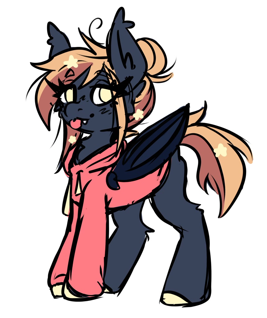 Safe Artist Ruef Oc Oc Only Bat Pony Pony Adoptable