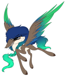 Size: 3535x4131 | Tagged: safe, artist:beamybutt, oc, oc only, pegasus, pony, braid, colored hooves, ear fluff, eyelashes, female, mare, pegasus oc, simple background, transparent background, wings