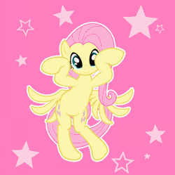 Size: 598x595 | Tagged: safe, artist:php94, fluttershy, pegasus, pony, g4, animated, bipedal, caramelldansen, cute, dancing, female, gif, mare, shyabetes, solo