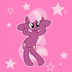 Size: 598x595 | Tagged: safe, artist:php94, cheerilee, earth pony, pony, g4, animated, bipedal, caramelldansen, dancing, female, gif, mare, solo