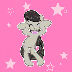Size: 598x595 | Tagged: safe, artist:php94, octavia melody, earth pony, pony, g4, animated, bipedal, caramelldansen, cute, dancing, female, gif, mare, solo, tavibetes