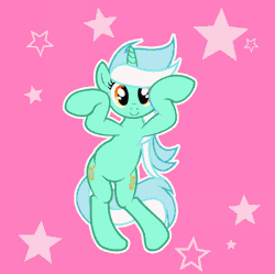 Size: 598x595 | Tagged: safe, artist:php94, lyra heartstrings, pony, unicorn, g4, animated, bipedal, caramelldansen, dancing, female, gif, mare, solo
