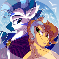Size: 2000x2000 | Tagged: safe, artist:hilloty, oc, pony, zebra, bust, commission, high res, male, ocean, portrait, water