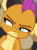 Size: 550x740 | Tagged: safe, screencap, smolder, dragon, a horse shoe-in, g4, season 9, cropped, cute, dragoness, faic, female, frown, smolder is not amused, smolderbetes, smoldere, solo, tsundere, unamused