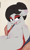 Size: 1152x1900 | Tagged: safe, artist:themimicartist, oc, oc:mimic, earth pony, pony, belly button, japanese, solo