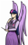 Size: 2000x3200 | Tagged: safe, artist:deroach, twilight sparkle, alicorn, human, equestria project humanized, g4, clothes, cutie mark on clothes, fanfic, high res, humanized, simple background, solo, transparent background, twilight sparkle (alicorn), winged humanization, wings