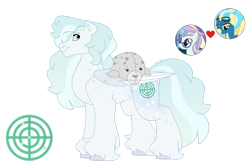 Size: 1280x854 | Tagged: safe, artist:itstechtock, misty fly, north point, oc, oc:arctic fog, pegasus, pony, g4, female, magical lesbian spawn, mare, offspring, parent:misty fly, parent:north point, plushie, simple background, transparent background