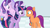 Size: 1434x808 | Tagged: safe, artist:forgalorga, starlight glimmer, sunny starscout, twilight sparkle, alicorn, earth pony, pony, new pony worlds, g4, g5, alicornified, duality, female, g5 to g4, generation leap, mare, multeity, race swap, show accurate, starlicorn, starlight cluster, sunny and her heroine, surprised, twilight sparkle (alicorn)