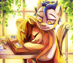 Size: 1024x880 | Tagged: safe, artist:erica693992, oc, oc only, earth pony, pony, unicorn, earth pony oc, female, horn, male, oc x oc, shipping, sleeping, unicorn oc