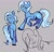 Size: 1441x1373 | Tagged: safe, artist:fistraid, trixie, pony, unicorn, g4, female, gray background, simple background, solo