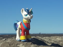 Size: 1273x955 | Tagged: safe, artist:dingopatagonico, shining armor, pony, g4, irl, photo, solo, toy