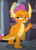 Size: 549x761 | Tagged: safe, screencap, smolder, dragon, g4, molt down, my little pony: friendship is magic, season 8, cropped, dragoness, female, solo