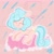 Size: 2048x2048 | Tagged: safe, artist:tenlilacs_, artist:tenten, cozy glow, pegasus, pony, g4, cozybetes, cute, eyes closed, female, filly, foal, high res, solo