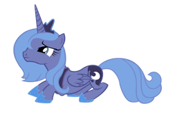 Size: 1095x730 | Tagged: safe, artist:lampknapp, princess luna, alicorn, pony, g4, female, mare, s1 luna, simple background, solo, transparent background, vector