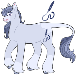 Size: 1280x1248 | Tagged: safe, artist:s0ftserve, oc, oc:silver lining, earth pony, pony, male, simple background, solo, stallion, transparent background