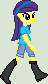 Size: 48x84 | Tagged: safe, artist:littlecloudie, oc, human, equestria girls, g4, animated, solo, walk cycle, walking