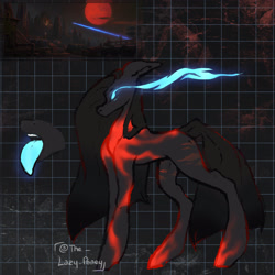 Size: 2048x2048 | Tagged: safe, artist:thelazyponyy, oc, oc only, pony, high res, reference sheet, sombra eyes, tongue out