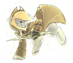 Size: 3000x2600 | Tagged: safe, artist:brainiac, oc, oc only, oc:thunder punch, earth pony, pony, fallout equestria, beard, facial hair, fallout equestria:all things unequal (pathfinder), hat, high res, male, raider king, simple background, solo, stallion, transparent background