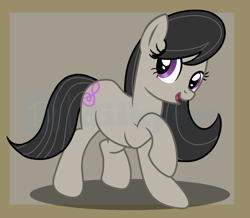 Size: 5900x5140 | Tagged: safe, artist:milkyboo898, octavia melody, earth pony, pony, g4, absurd resolution, missing accessory, open mouth, solo