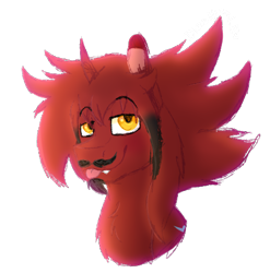 Size: 475x480 | Tagged: safe, artist:thatonefluffs, oc, oc only, oc:victory v, pony, unicorn, simple background, solo, tongue out, transparent background