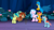 Size: 1600x900 | Tagged: safe, screencap, gallus, ocellus, sandbar, silverstream, smolder, yona, changedling, changeling, classical hippogriff, dragon, earth pony, griffon, hippogriff, pony, yak, g4, my little pony: friendship is magic, uprooted, bow, cloven hooves, colored hooves, eyes closed, hair bow, jewelry, monkey swings, necklace, student six, twin bows