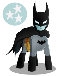 Size: 2160x2650 | Tagged: safe, artist:metal-jacket444, edit, bruce mane, earth pony, pony, batman, clothes, cutie mark, dc comics, high res, male, ponified, shading, simple background, solo, white background