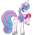 Size: 1280x1280 | Tagged: safe, artist:chelseawest, princess flurry heart, oc, oc:rose heart, alicorn, pony, g4, adult flurry heart, alicorn oc, baby, baby pony, horn, offspring, older, older flurry heart, simple background, transparent background, wings