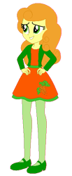 Size: 245x592 | Tagged: safe, artist:flameprincess3535, carrot top, golden harvest, human, equestria girls, g4, equestria girls-ified, female, simple background, solo, transparent background